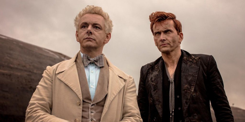 Cena de Good Omens (Amazon Prime Video/Divulgação)