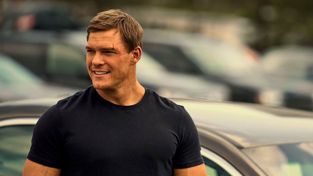 Alan Ritchson em Reacher (Prime Video)